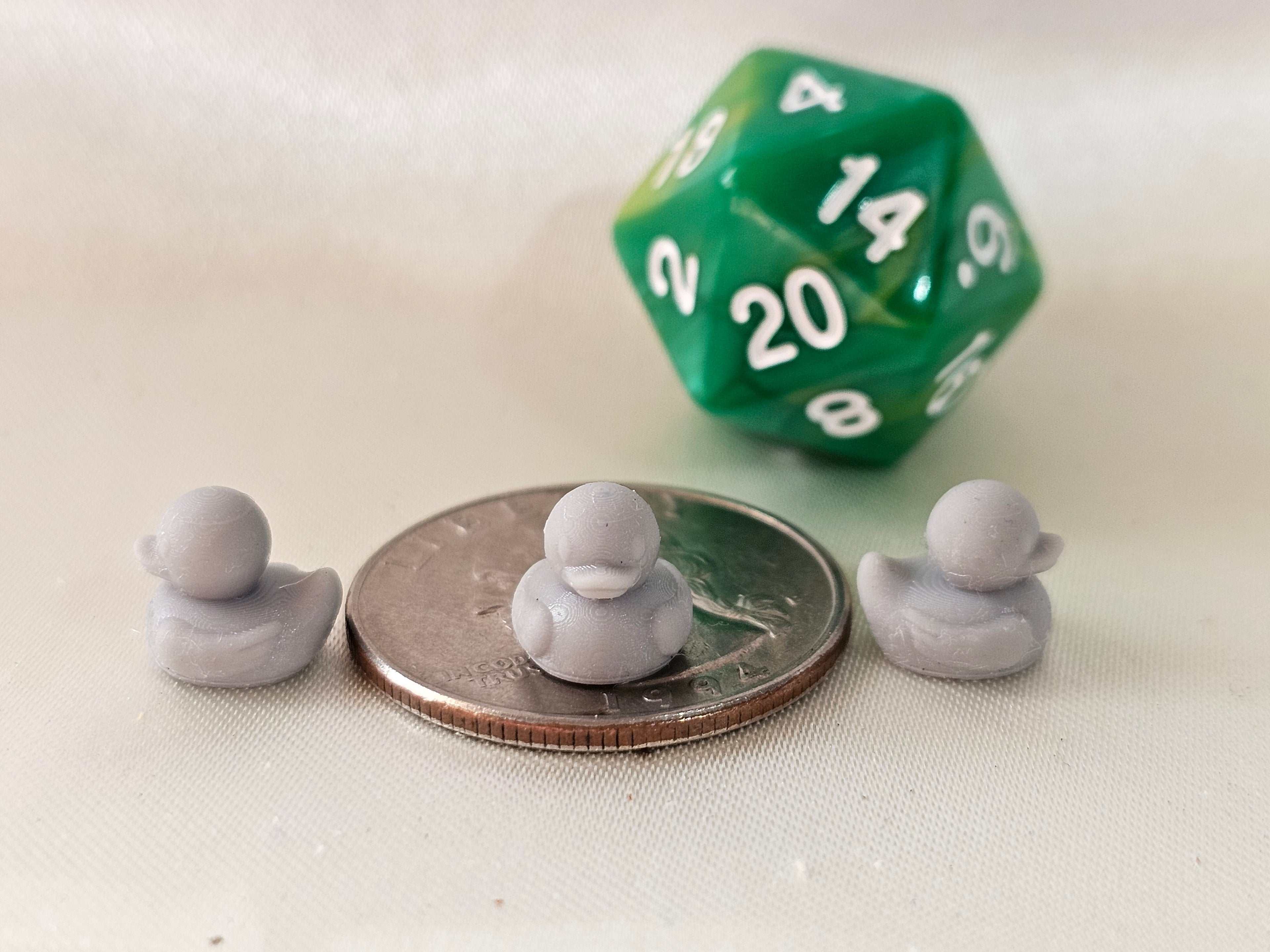 Tiny Duck (Resin Printed)