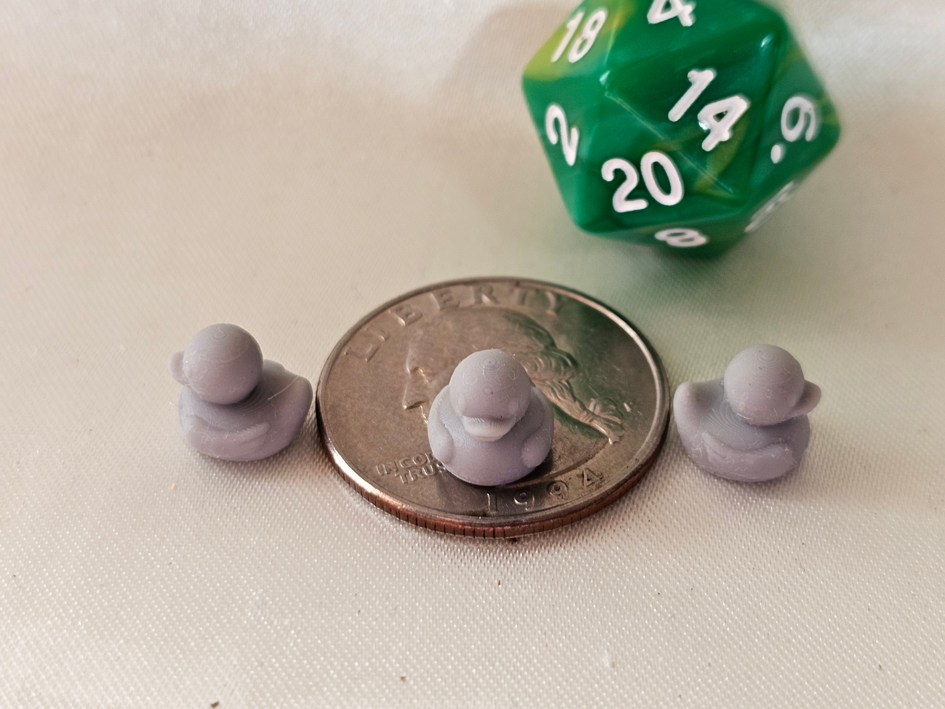 Tiny Duck (Resin Printed)