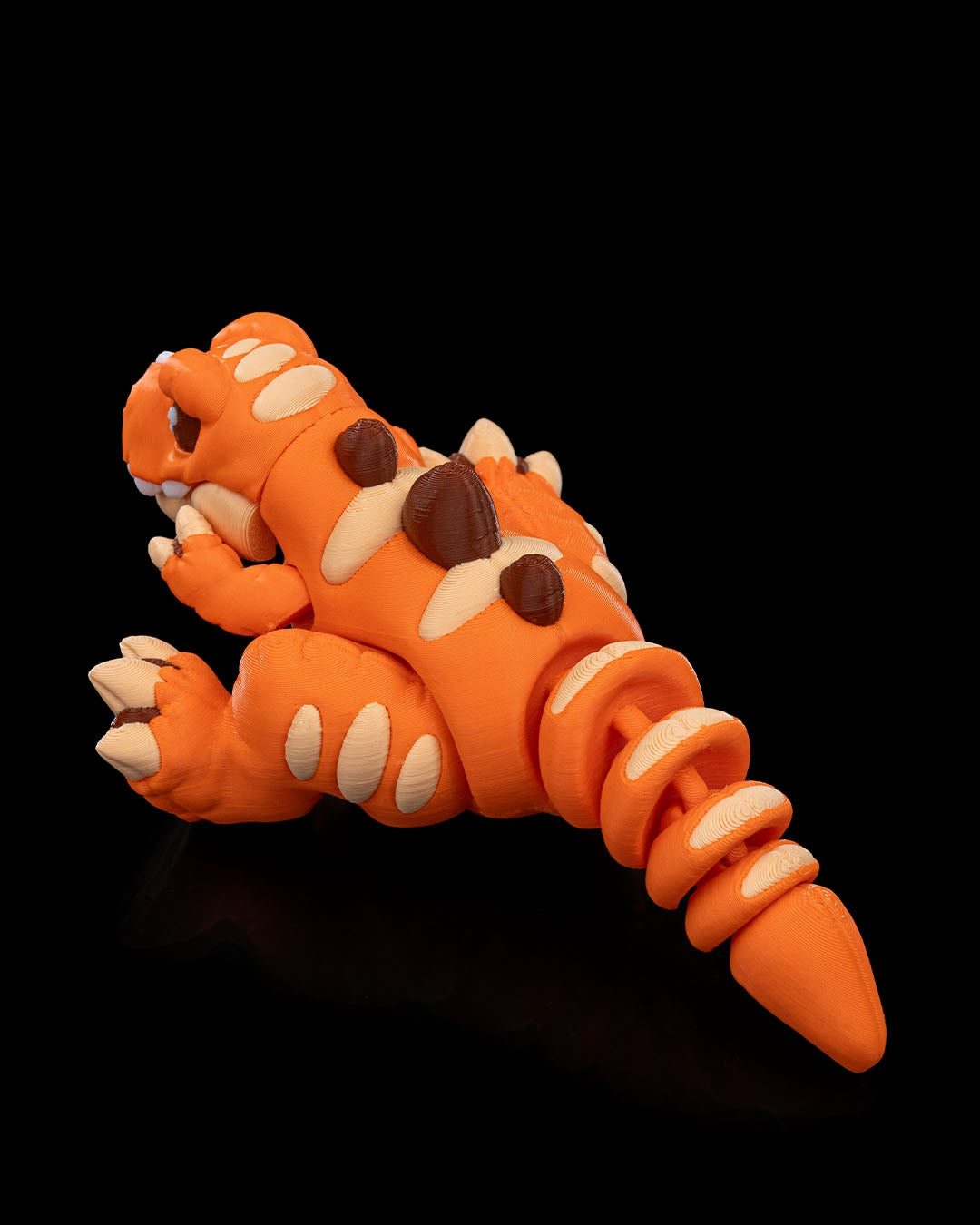 Stuffed T-rex (3D printed)