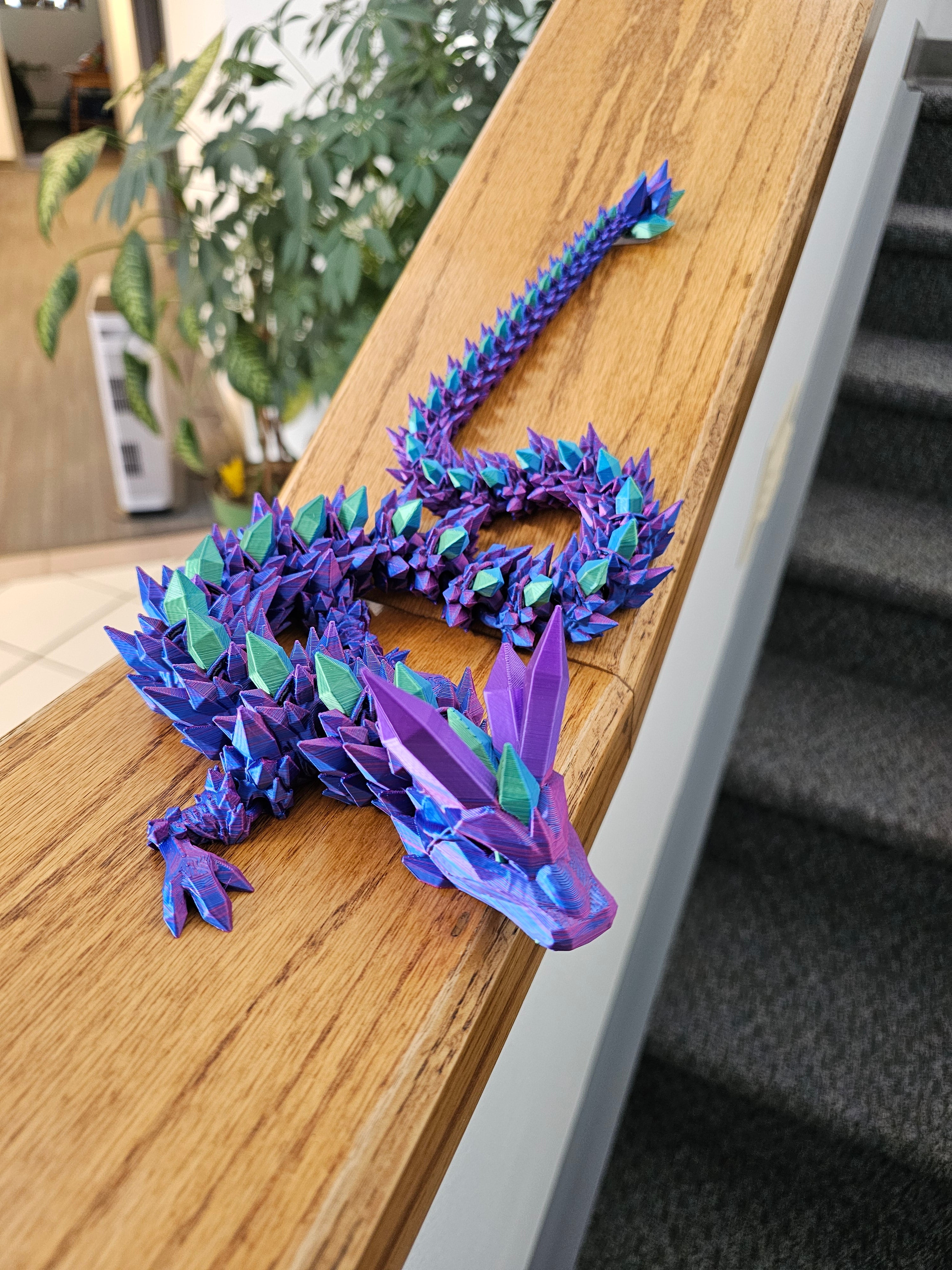Crystal Dragon, articulated