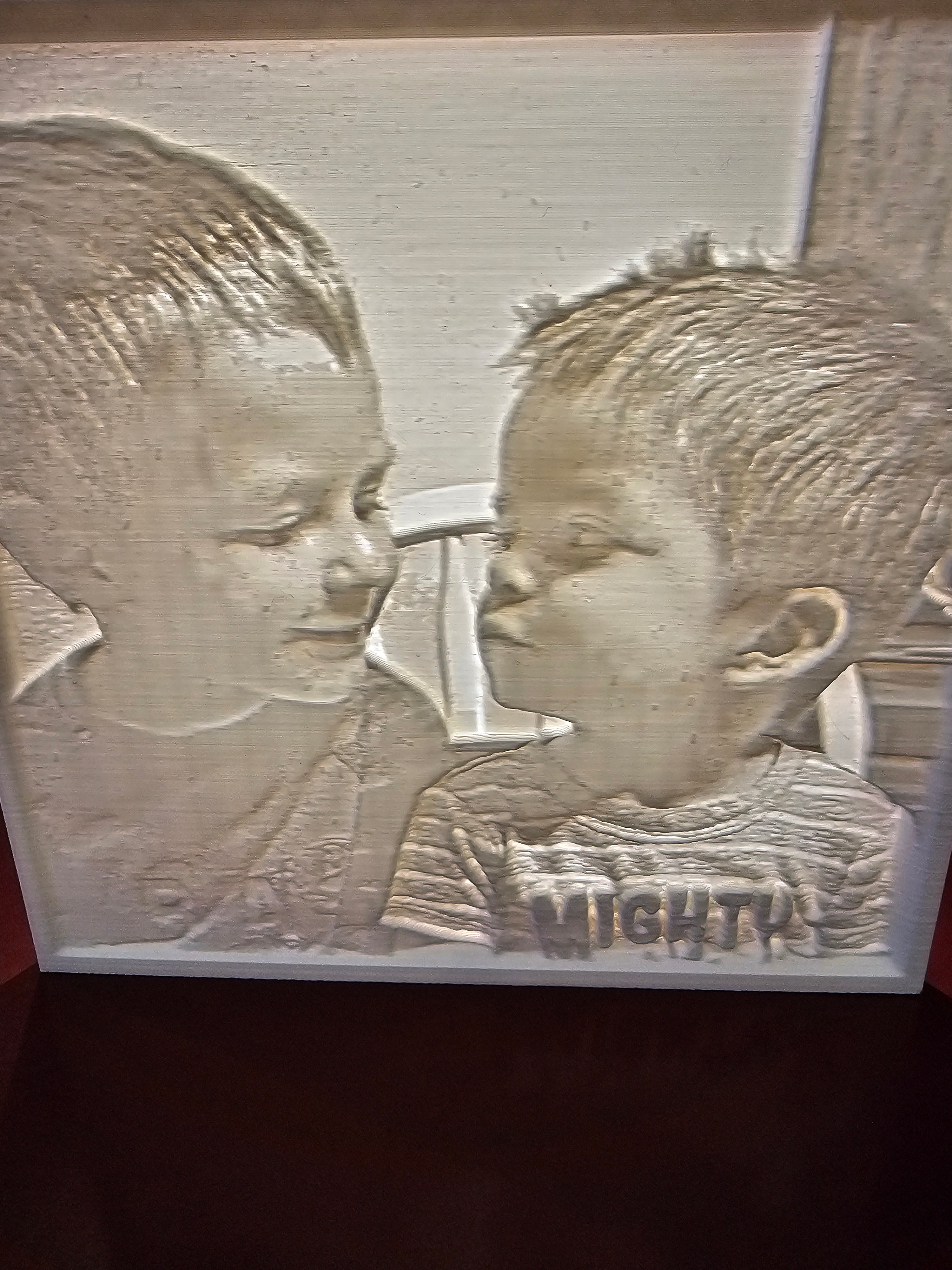 Custom lithophane photo