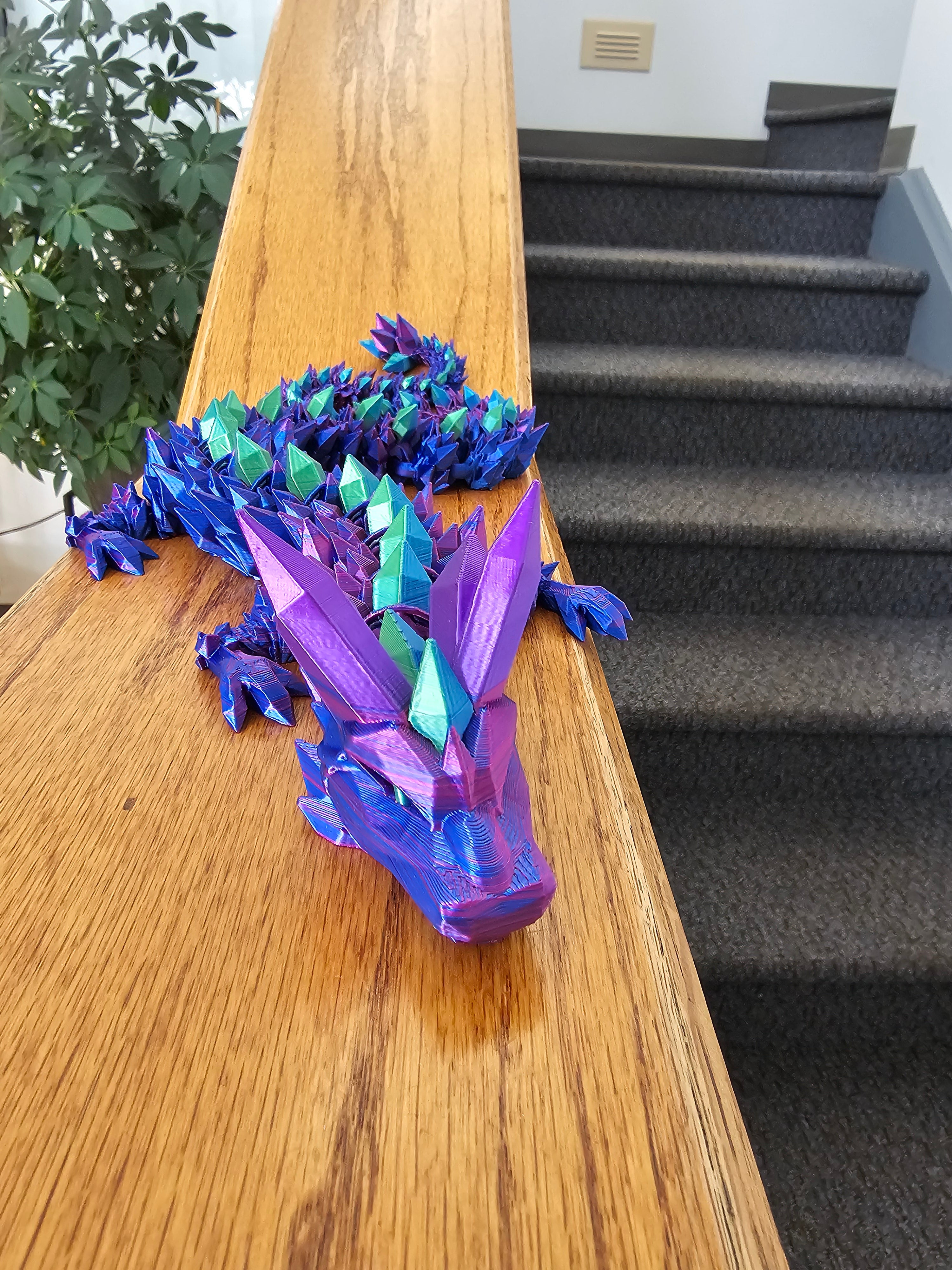 Crystal Dragon, articulated